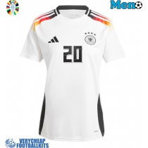 Germany Benjamin Henrichs #20 Replica Home Shirt Euro 2024 Short Sleeve